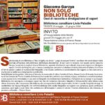 DA “IL PICCOLO” DEL 23 MAGGIO 2024 – Le biblioteche fotografate di Garzya